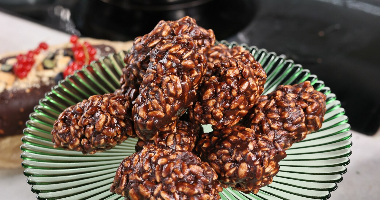 Szyszki z ryżu jako deser na święta. Przepis znam od przedszkola