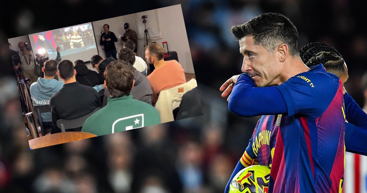 Padło hasło "Barcelona" i się zaczęło. Ależ reakcja rywali Lewego i spółki