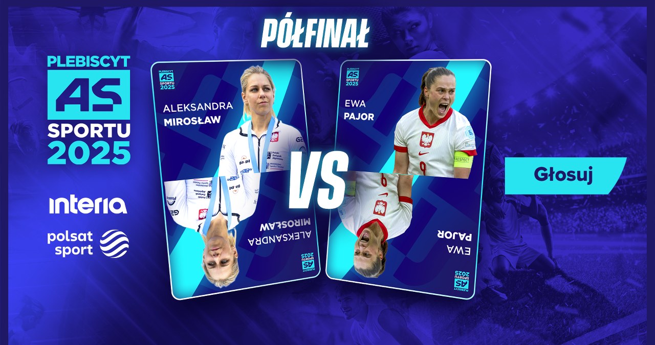"As Sportu 2025". Aleksandra Mirosław kontra Ewa Pajor. Zagłosuj!