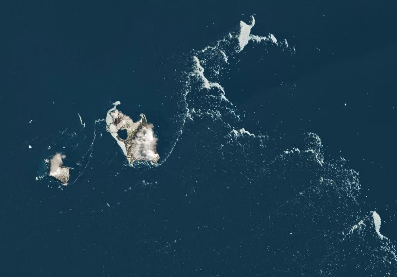 1600 km od najbliższego kontynentu. Pierwsze takie zdjęcie