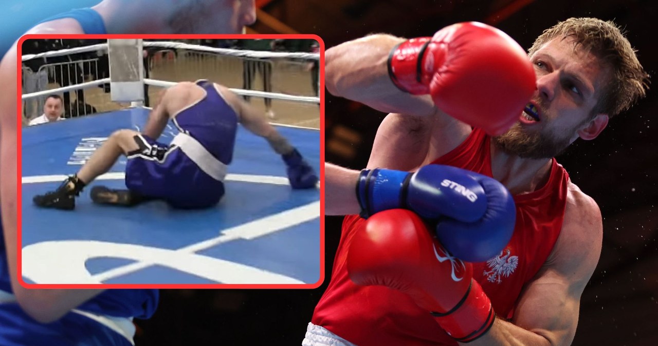 Ależ nokaut w wadze ciężkiej. Polak demoluje w 45 sekund, strzał i "deski"