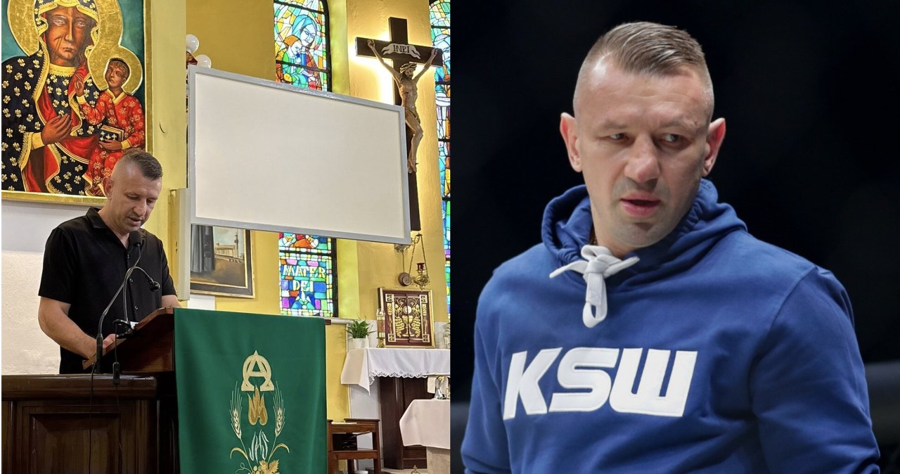 Adamek przyleciał do Polski i wszedł do kościoła. "Gdzie młodzież"?