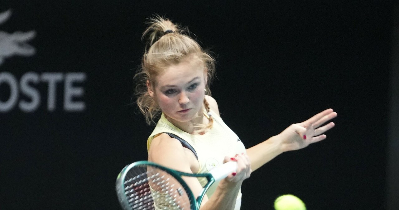 87 minut starcia z finalistką Wimbledonu. Stawką pozycja numer cztery w Polsce