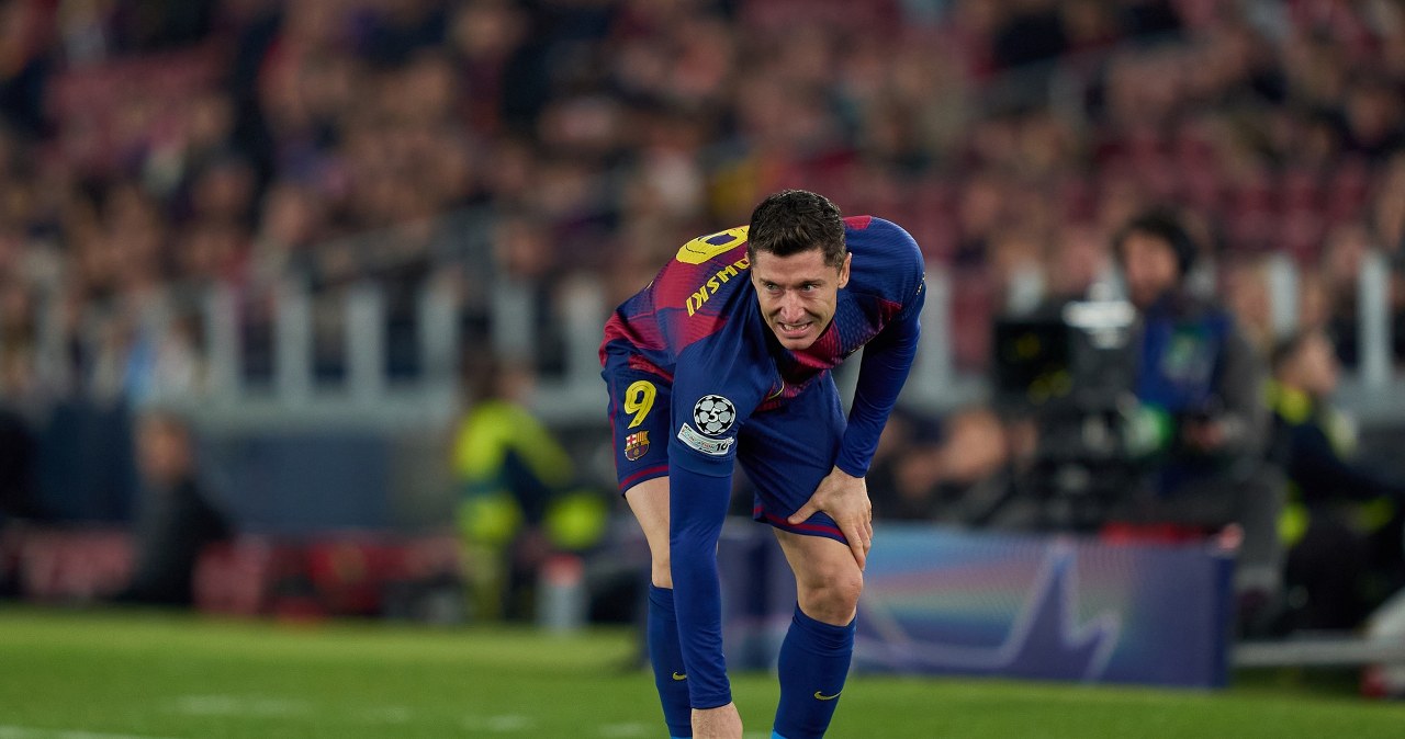 To się przytrafiło Lewandowskiemu pierwszy raz w karierze. Zła seria trwa