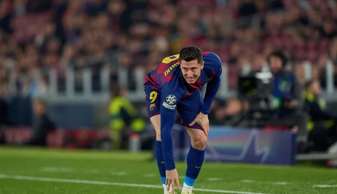 To się przytrafiło Lewandowskiemu pierwszy raz w karierze. Zła seria trwa