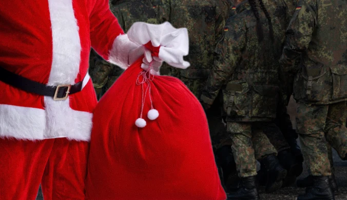 Święci mikołajowie z bronią na jarmarku. Bundeswehra zamieszana w skandal