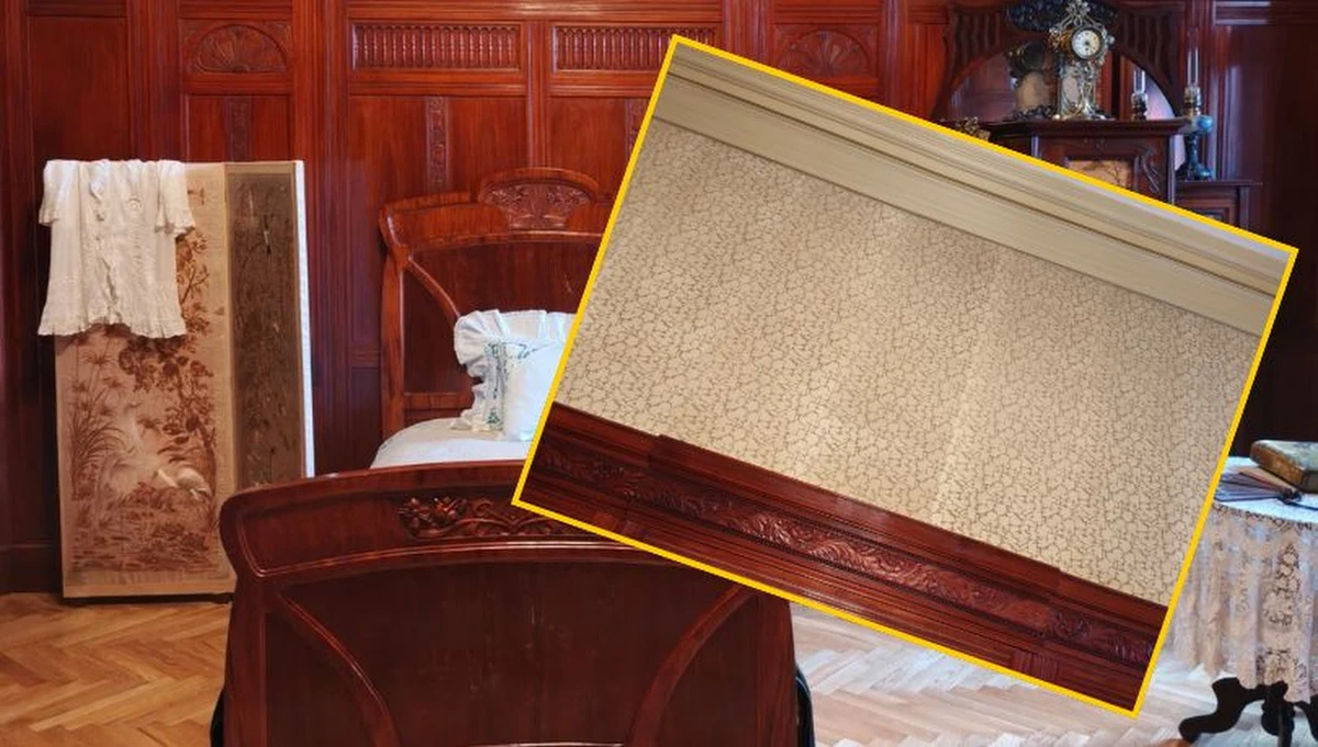 W Pałacu Poznańskich, będącym siedzibą Muzeum Miasta Łodzi, zakończono właśnie prace konserwatorskie w dawnej sypialni pani domu. Od czwartku zwiedzający będą mogli podziwiać wnętrze, w którym odtworzono m.in. unikatową, welurową tapetę sprzed ponad stu lat. To kolejny krok w przywracaniu historycznego blasku jednej z najważniejszych łódzkich rezydencji.