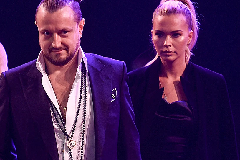 Prywatna ochrona i krzyki w sądzie. Sceny podczas rozwodu Kubickiej i Barona