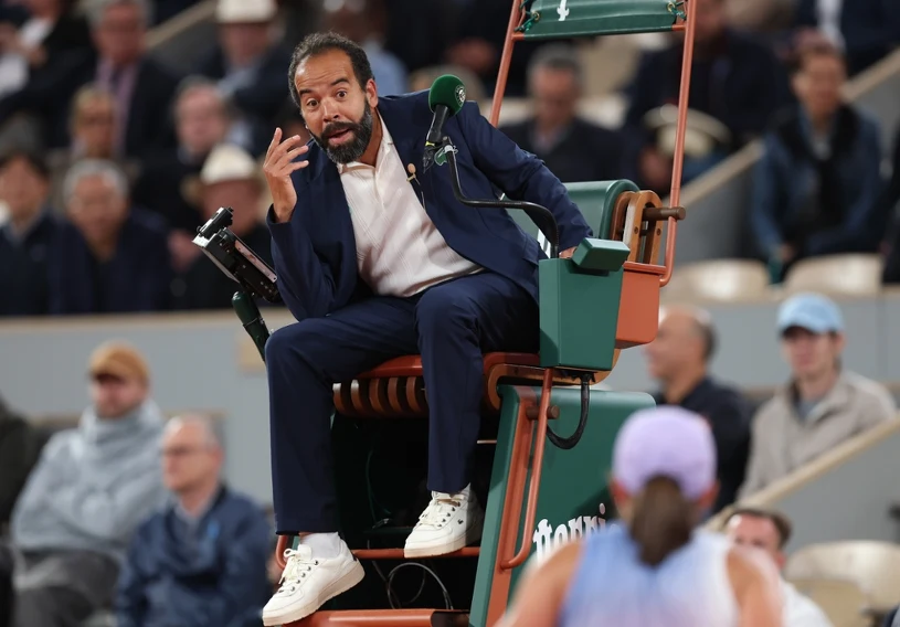 Najsłynniejszy sędzia na świecie "dopadł" kolejną Polkę. Krótka rozprawa w WTA