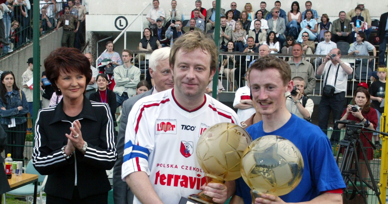 Małysz i Hannawald kontra Lubaszenko i Pazura. O tym meczu mówił cały kraj