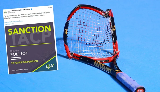 Skandal. Bezlitosna decyzja ITIA. 20 lat zawieszenia. Wróci do gry w 2044 r