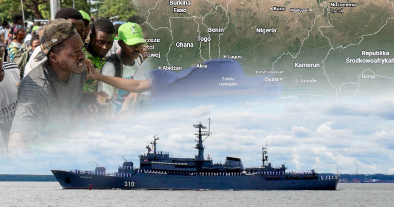 Próba przewrotu w Afryce. Media: Zauważono rosyjskie okręty