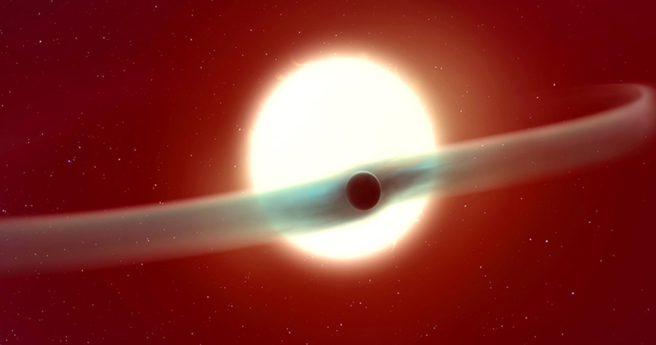 Niesamowita egzoplaneta. Ma dwa gazowe ogony