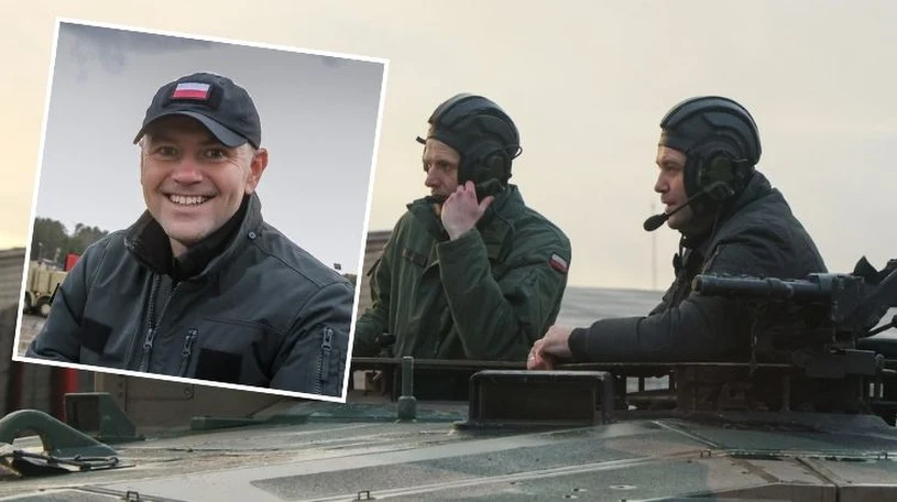 Nawrocki wsiadł do czołgu w bazie NATO. Kancelaria pokazała nagranie