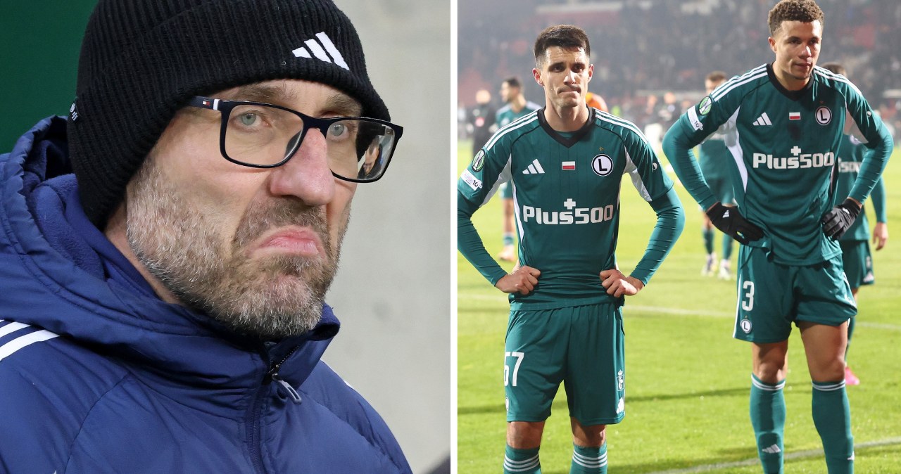 Klęska Legii w Lidze Konferencji, jest reakcja Papszuna. Jasny przekaz