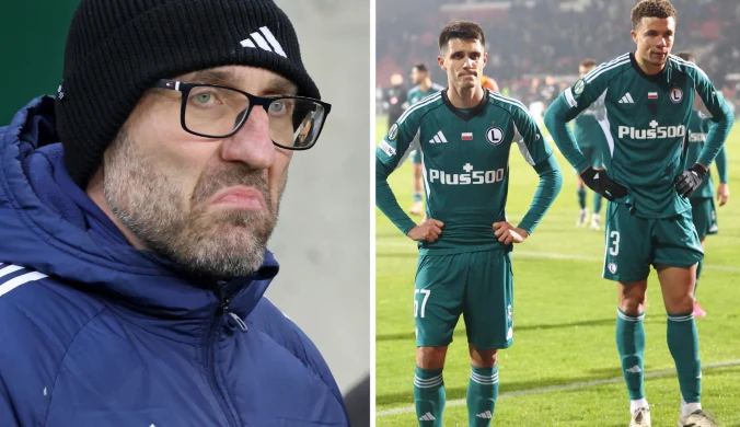Klęska Legii w Lidze Konferencji, jest reakcja Papszuna. Jasny przekaz