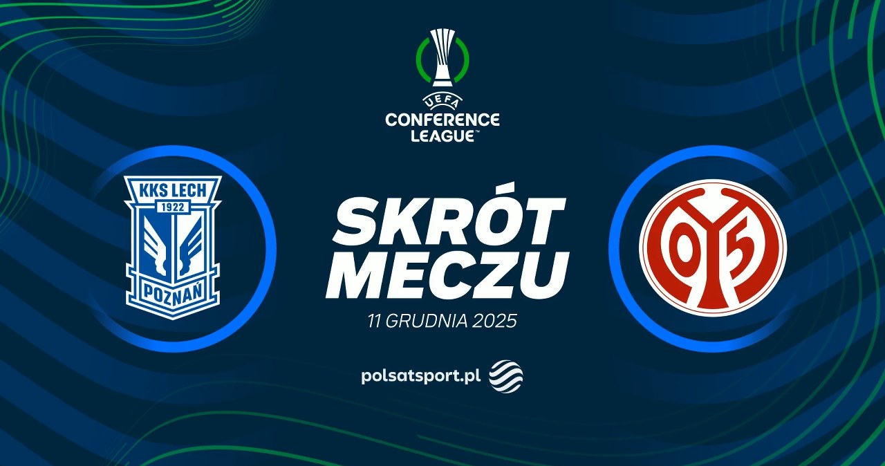 Lech Poznań - 1. FSV Mainz 05. Skrót meczu. [WIDEO]