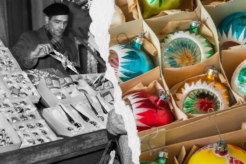 U rodziców znalazła dziwne bombki. Stare zdjęcie wyjaśniło wszystko