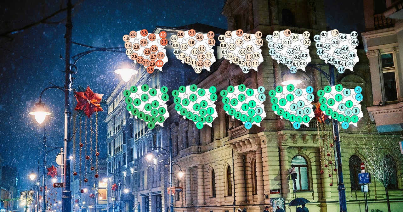 Zmiany w pogodzie nabiorą tempa. Znamy nowe prognozy na Boże Narodzenie