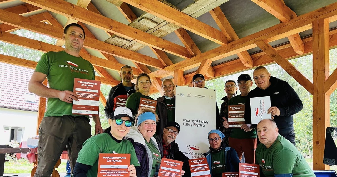 Nordic walking i wolontariat. Dwie drogi, jeden cel - lepsze życie