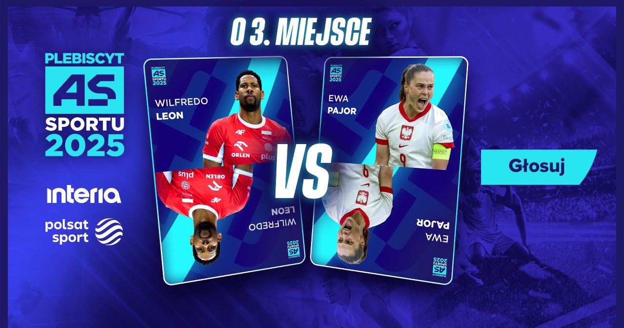 "As Sportu 2025". Leon i Pajor walczą o trzecie miejsce. Zagłosuj!