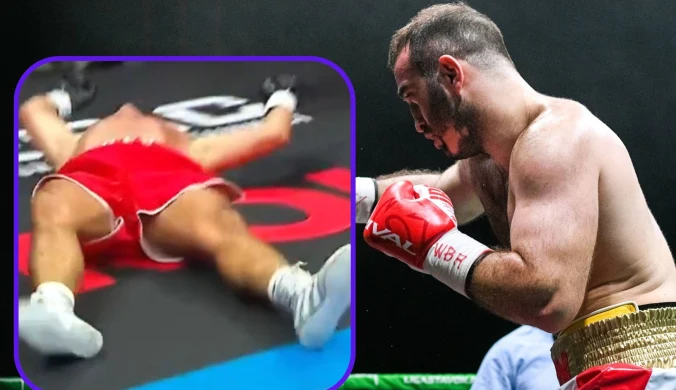 Nokaut! Pas w wadze ciężkiej zmienia właściciela. Usyk tylko patrzył