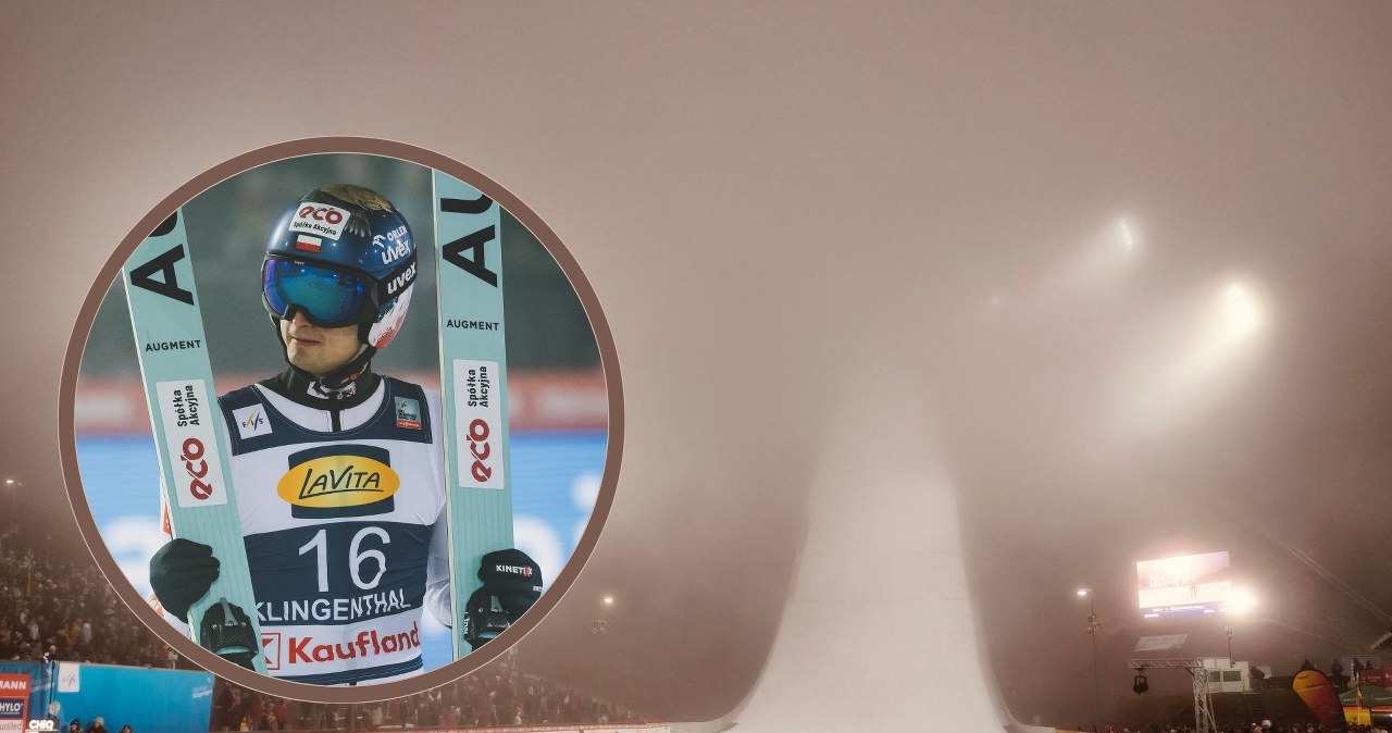 Maciej Kot zgubił się w locie. Ekstremalne warunki na skoczni