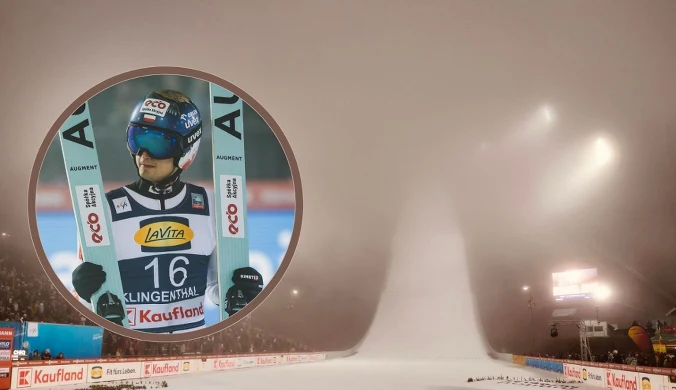 Maciej Kot zgubił się w locie. Ekstremalne warunki na skoczni