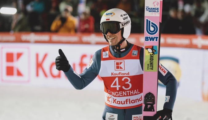 Piotr Żyła wyrównał rekord Adama Małysza. Co za reakcja skoczka