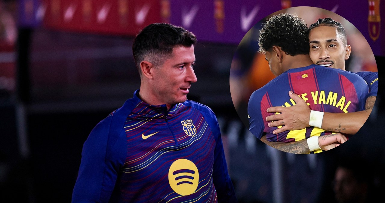 "Lewy" na ławce, a tu wrze o wyczynie "Barcy". Polak się tylko przyglądał