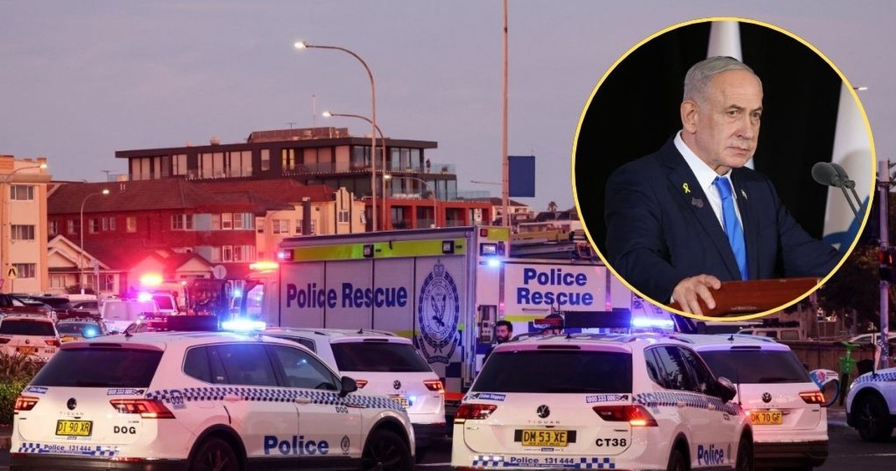 Świat wstrząśnięty atakiem w Australii. Netanjahu oskarża władze