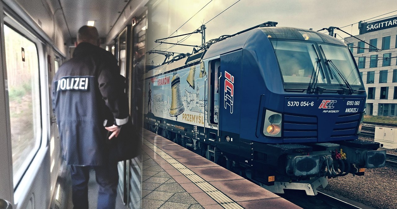 Jechałem pierwszym takim pociągiem PKP. Polizei przemówiła po polsku