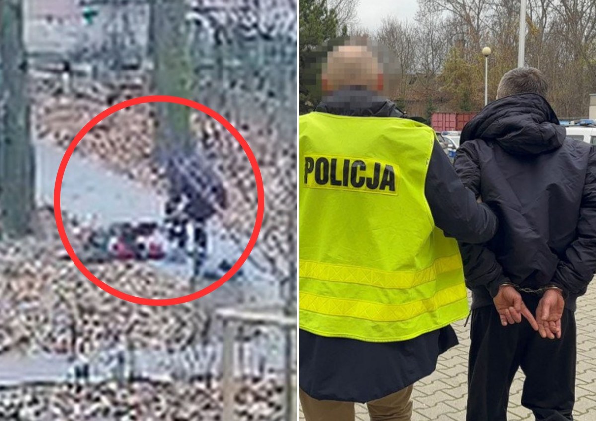 Był bezwzględny wobec starszych kobiet. Policja pokazała nagranie