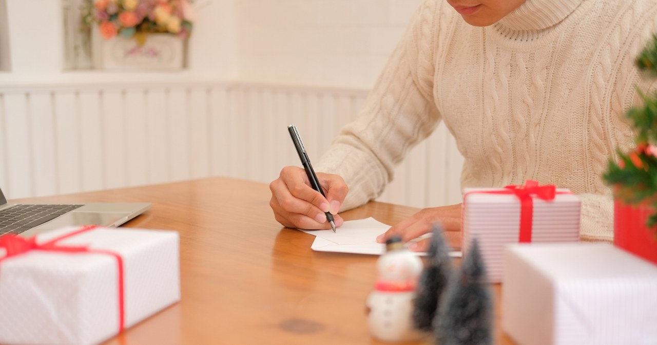 Eleganckie życzenia na święta. Idealne na kartki świąteczne i dla pracowników