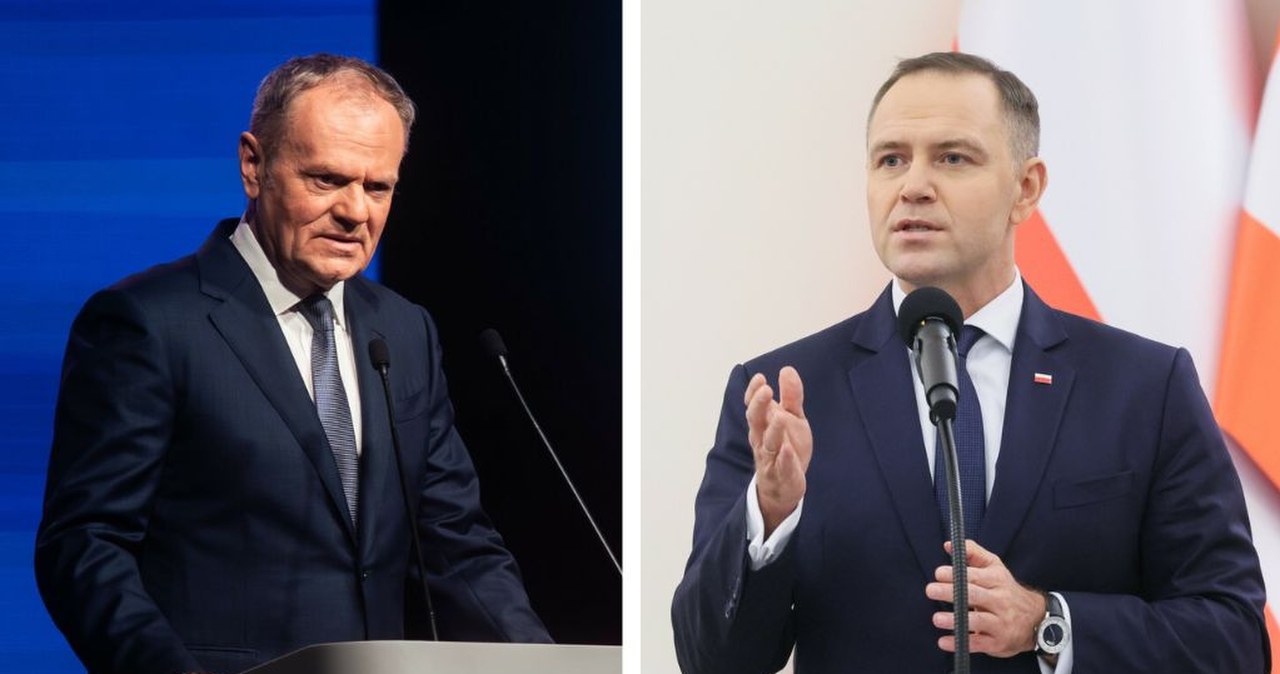 wiadomości,aktualności,Interia Tusk odpowiada Nawrockiemu. 