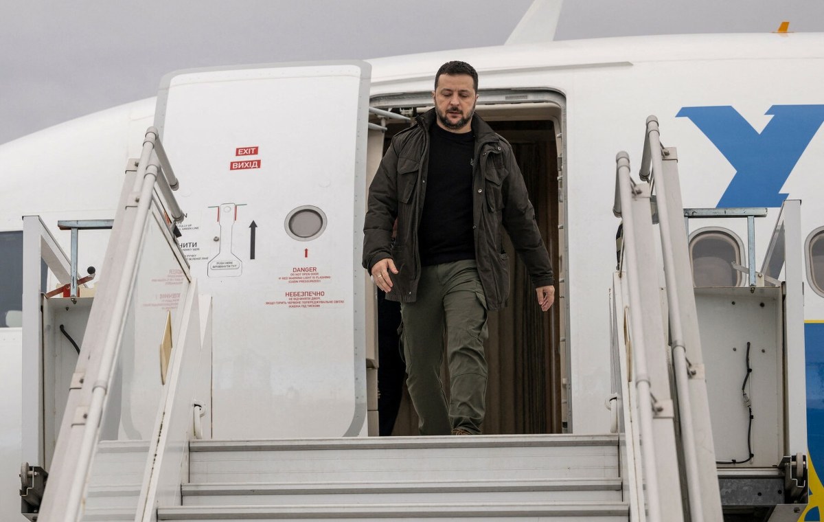 Kiedy pokój na Ukrainie? Zełenski odpowiada z pokładu samolotu