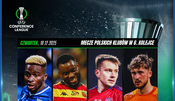 Wyjątkowa transmisja łączona Ligi Konferencji UEFA 18 grudnia w kanałach Polsat Sport