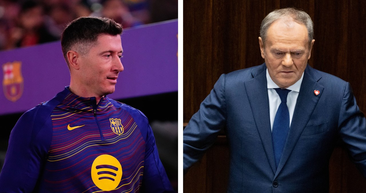 Lewandowski zamieścił aukcję na WOŚP i się zaczęło. W tle Donald Tusk