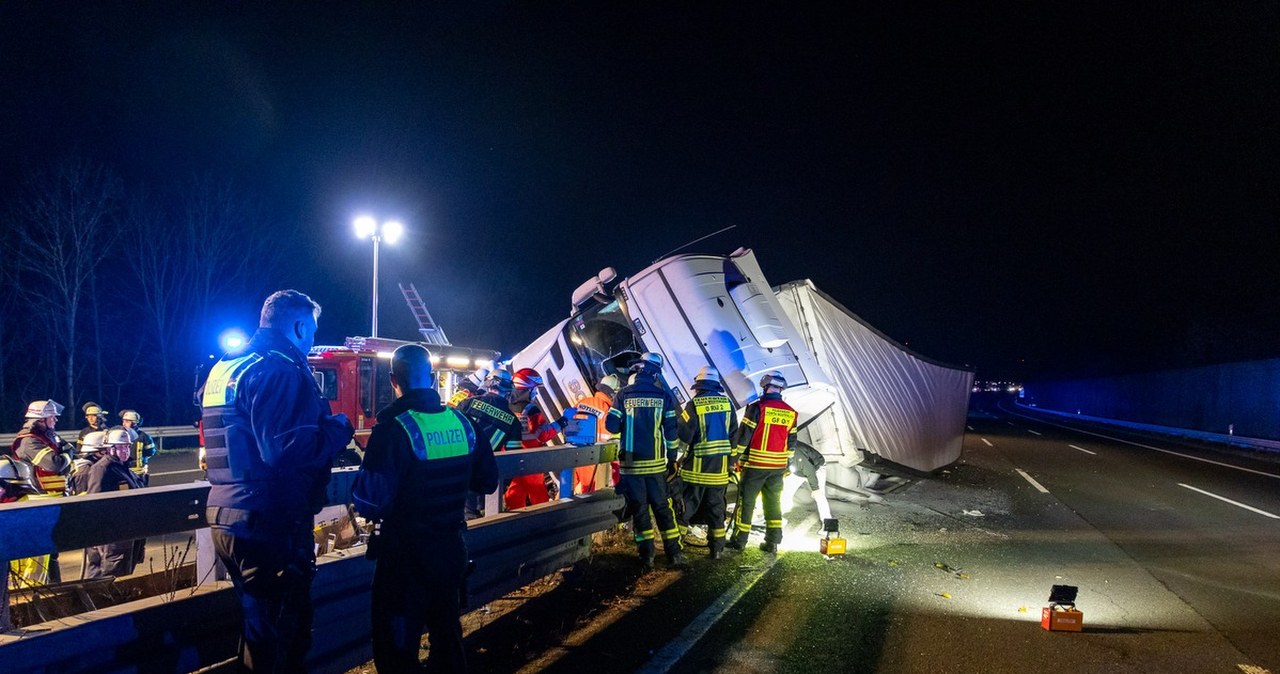 Wypadki ciężarówek w Niemczech. Za kierownicą siedzieli Polacy