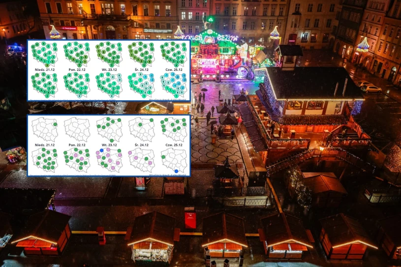 Ochłodzenie zmierza prosto do Polski. Wiemy, czy zdąży przed świętami