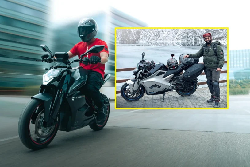 Motocyklem elektrycznym przejechał 100 tys. km. Pojemność baterii zaskakuje