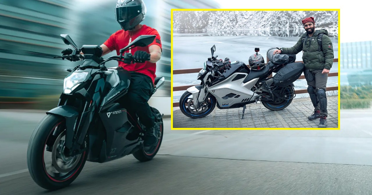 Motocyklem elektrycznym przejechał 100 tys. km. Pojemność baterii zaskakuje