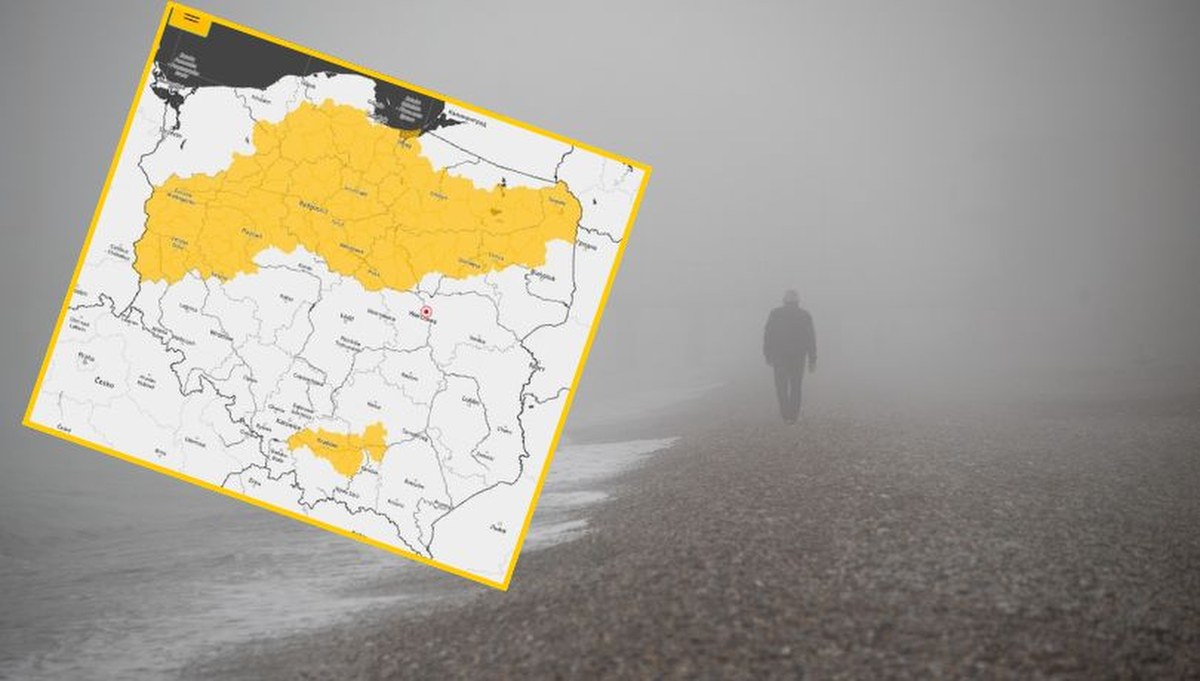 Najpierw pół Polski pokryje mgła. A potem skoczy temperatura