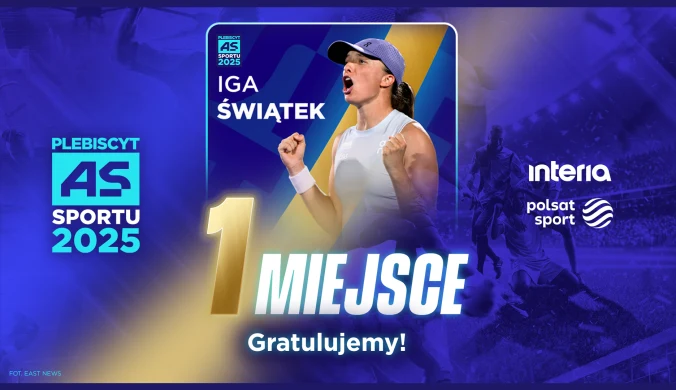 "As Sportu 2025". Iga Świątek została triumfatorką plebiscytu!