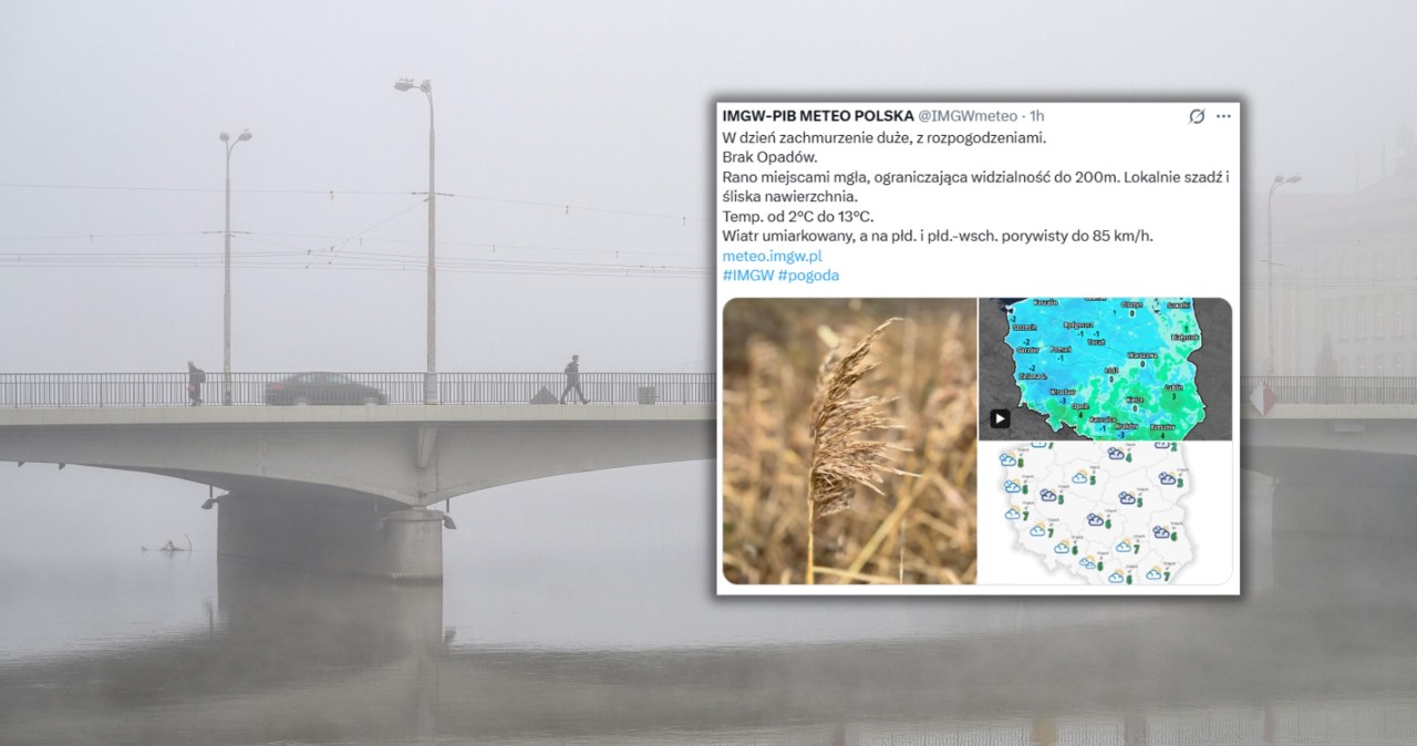 Ciepło nie chce odpłynąć z Polski. Skupi się jednym z regionów