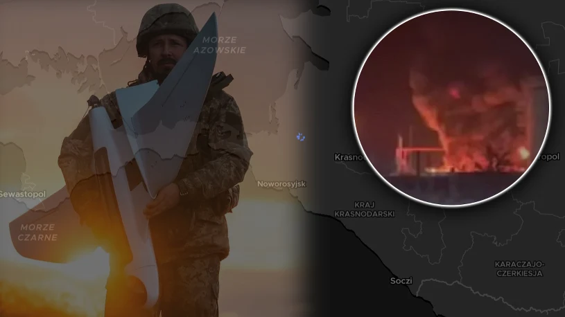 Nocny atak na Rosję. Ukraińcy zadali cios w dwóch strategicznych miejscach