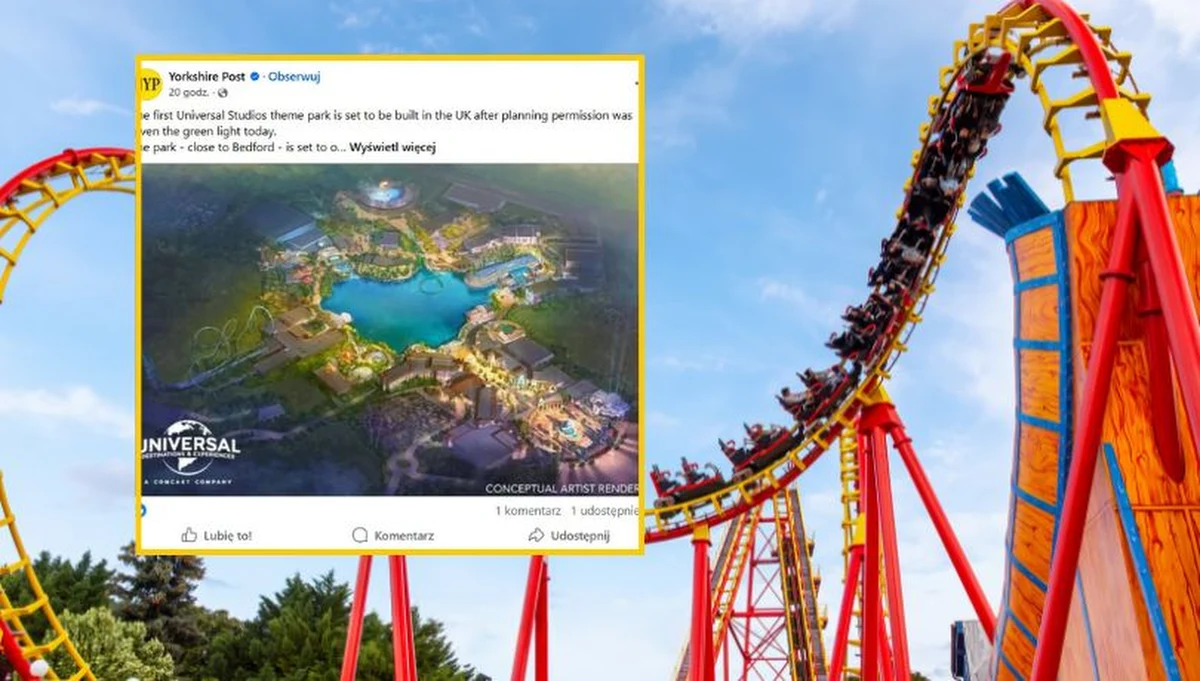 Spółka Universal Studios uzyskała pozwolenie na budowę swojego pierwszego w Wielkiej Brytanii parku rozrywki. Według planów niedaleko Bedford ma powstać kompleks z najwyższymi w Europie atrakcjami, która w szczycie sezonu ma przyjmować dziennie 55 000 odwiedzających. Z nieoficjalnych informacji wynika, że w parku mogą się pojawić strefy tematyczne inspirowane Jamesem Bondem, misiem Paddingtonem i "Władcą pierścieni".