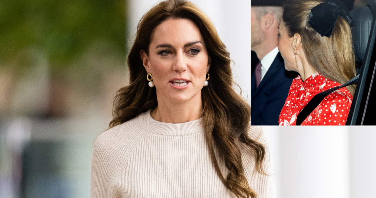 Kate olśniła na świątecznym obiedzie. Uczesała się identycznie jak córka