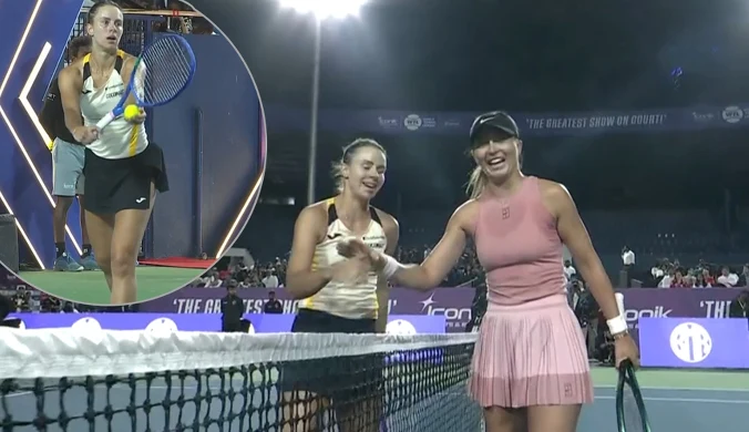 34 minuty starcia Linette z Badosą. Radość Polki, smutek jej trenera