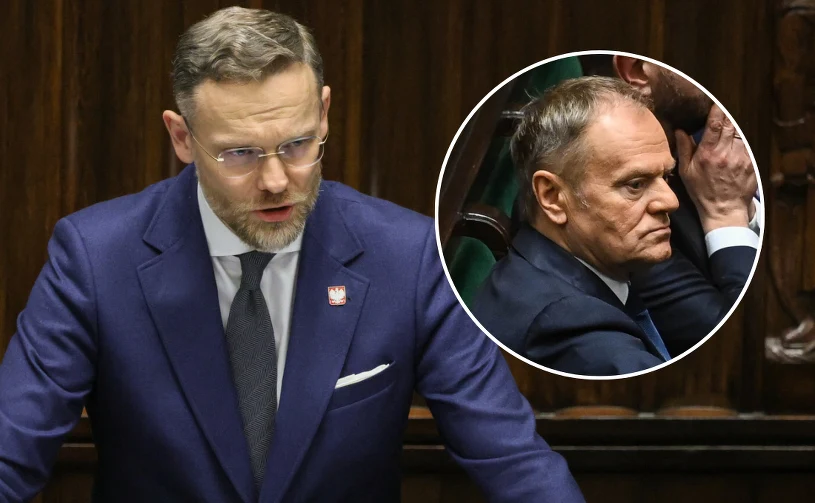 Prezydencki minister uderzył w Tuska. "Na czyim był pan łańcuchu?"